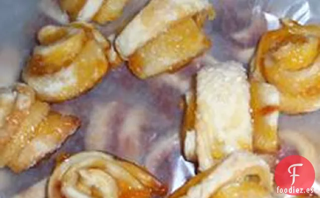 Rugalach de Albaricoque y Almendra