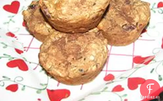Muffins de Compota de Manzana y Avena