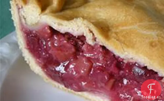 Pastel de Ruibarbo Fresco