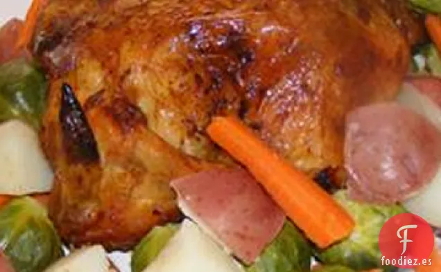 Pollo Asado Entero Simple