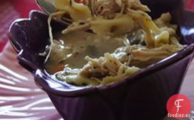Fideos y pollo de Tía Abuela Nina