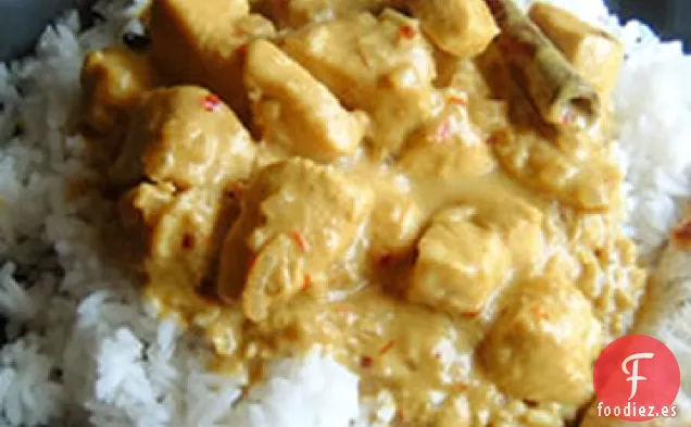 Curry de Pollo Indio Picante Delicioso