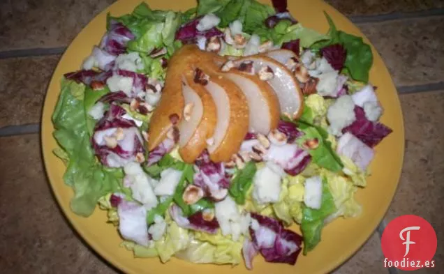 Espaguetis con Queso Azul