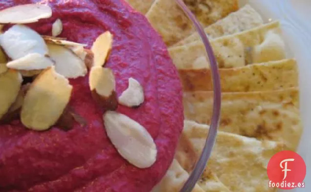 Salsa de Remolacha, Garbanzos y Almendras