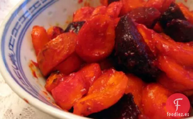 Remolachas y Zanahorias Asadas