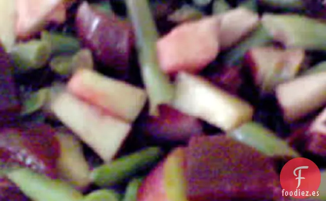 Ensalada de Remolacha, Frijoles y Manzana