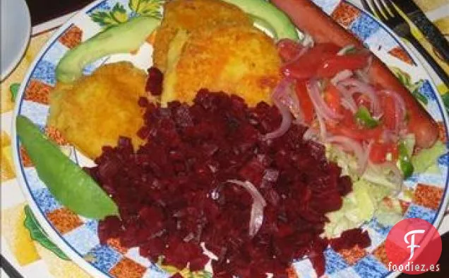 Ensalada de Remolacha Ecuatoriana