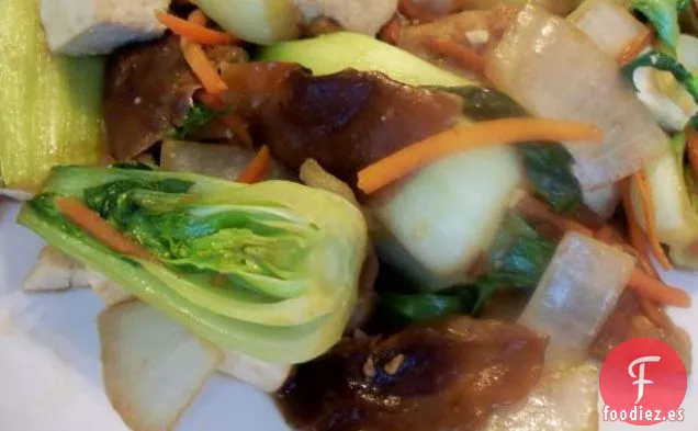 Salteado Picante de Shiitake de Tofu