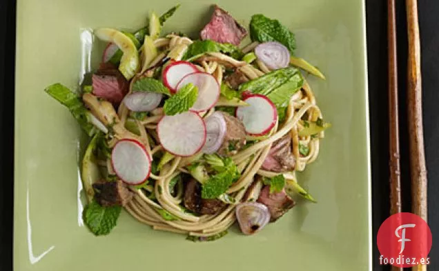 Ensalada Fría de Fideos de Ternera