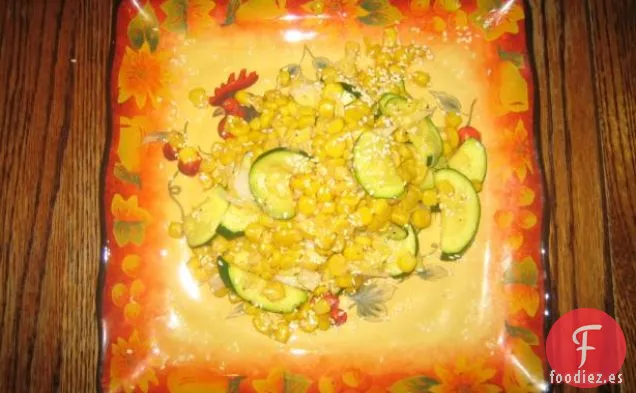 Pollo y Verduras Asiáticas