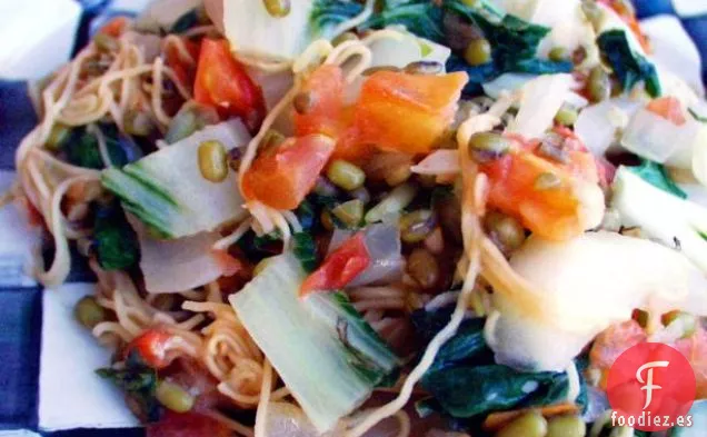 Seta de Maitake Salteada y Carne De Res Con Salsa De Ostras