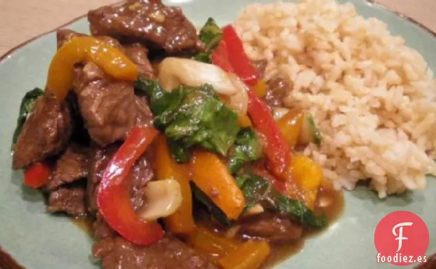 Salteado de Carne de Sésamo