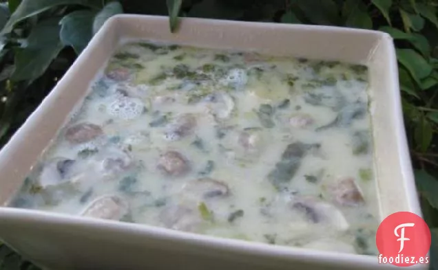 Sopa Tailandesa de Tom Yum