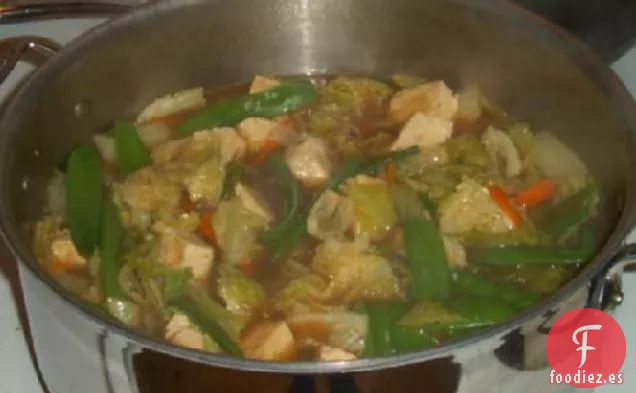 Sopa China Con Tofu