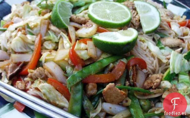 Fideos de Pollo Teriyaki