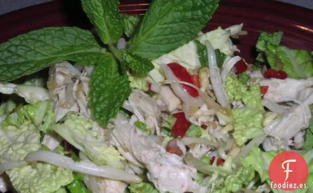 Ensalada de Naranja y Jengibre