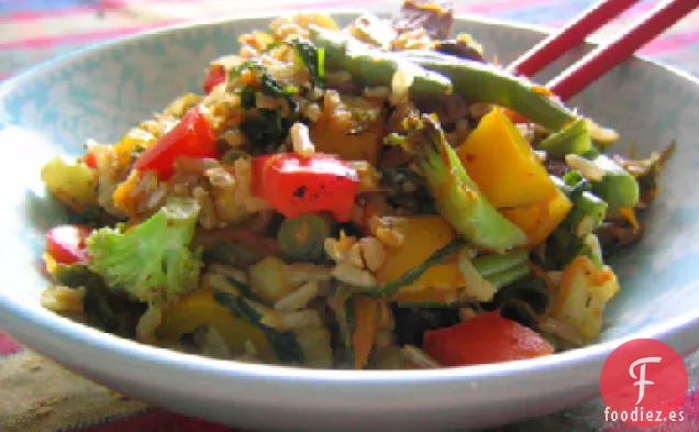 Arroz Frito con Verduras
