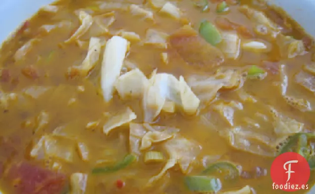 Sopa Asiática de Pegatina de Olla