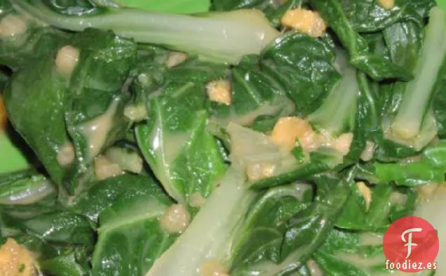 Col China Con Vinagreta De Jengibre