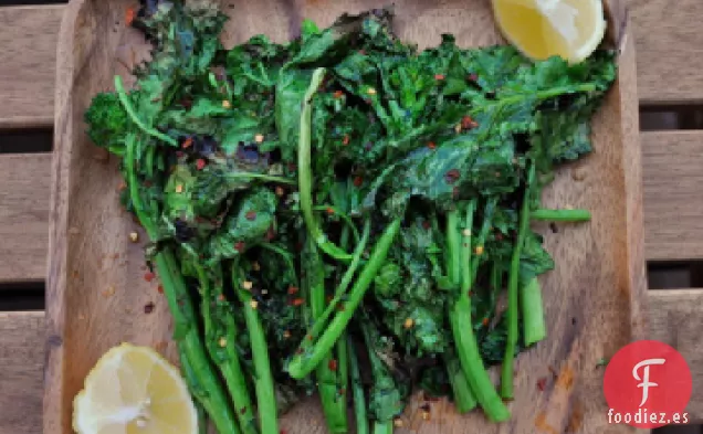 Brócoli a la Parrilla Rabe