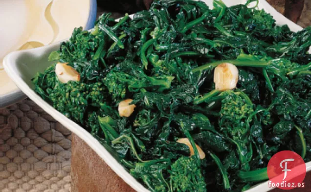 Rabe de Brócoli con Ajo Derretido