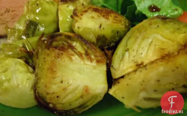 Coles de Bruselas Con Pacanas y Batatas