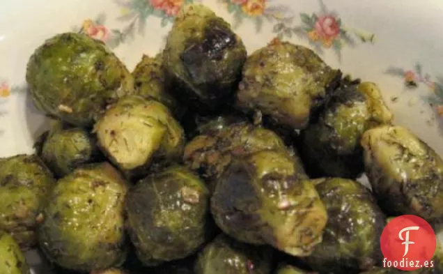 Coles De Bruselas Asadas Con Eneldo