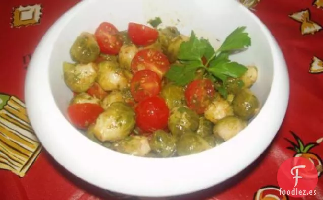 Ensalada de Coles de Bruselas