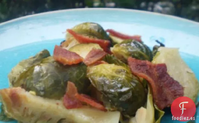 Coles de Bruselas Saladas a La Parrilla