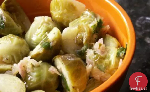 Coles De Bruselas Marinadas Con Limón