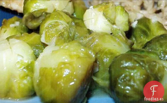 Coles de Bruselas Estofadas a la Sidra