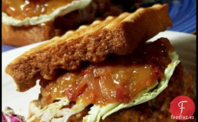 Hamburguesas Inspiradas en Cerdo Desmenuzado Carolina