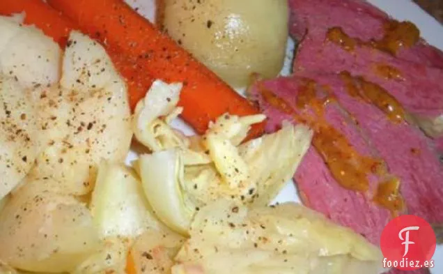 Carne en conserva en Cerveza (Olla de barro)