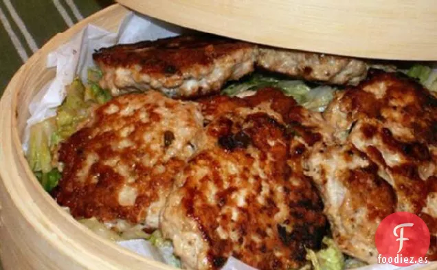 Empanadas De Pollo Mu Shu Con Repollo Napa Chamuscado