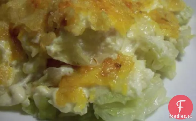 Cazuela de Patatas Fritas de Col