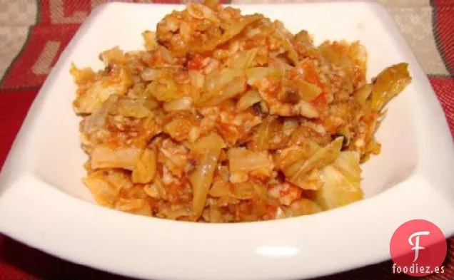 Golumpki de Cocinero Perezoso (Col rellena)
