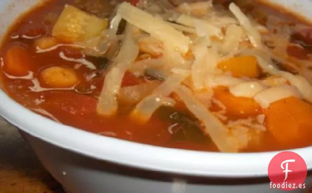 Minestrone de Tamaño de Multitud