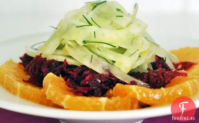 Ensalada De Hinojo, Remolacha Y Naranja