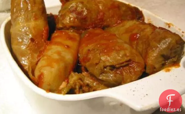Rollos de Repollo Oriental