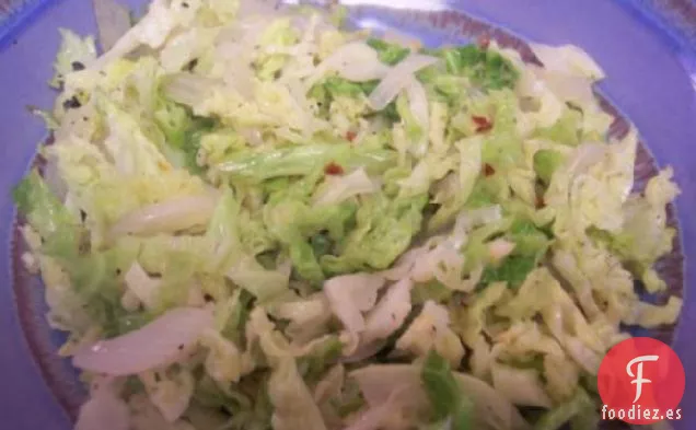 Col Rizada de Jengibre y Ajo