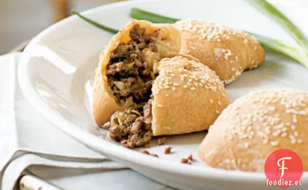 Rollos de Carne y Repollo con Especias Coreanas