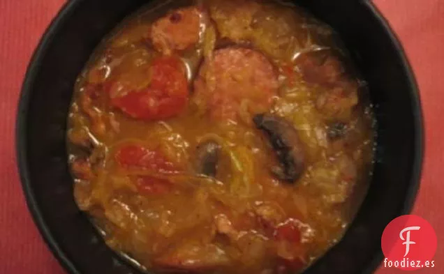 Bigos polacos / Estofado de Cazador