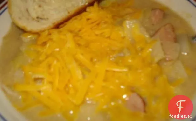 Sopa de Kielbasa Irlandesa