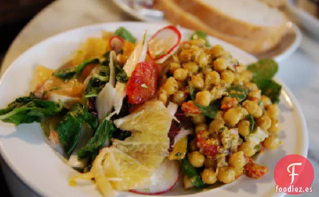 Ensalada de Pollo a la Naranja Picante
