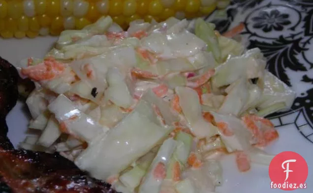Ensalada de Col de Espárragos al Estilo Asiático