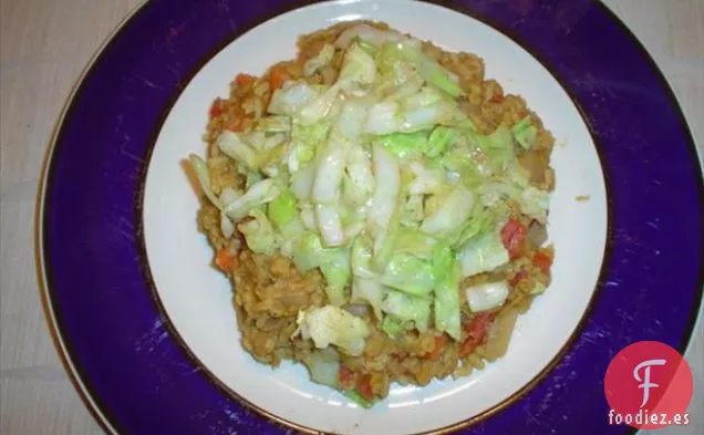 ensalada de col de col de bajo cal
