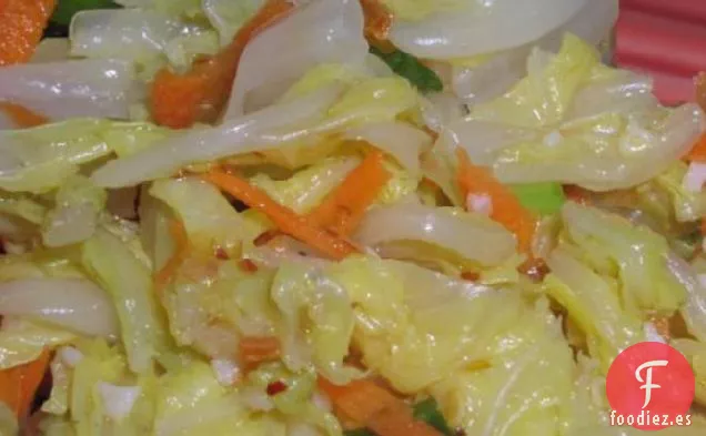 Ensalada de Kimchi, También Conocida como Kimchi Rápido