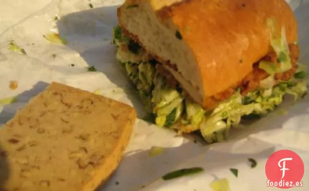 Sándwich de Pollo Frito de Betty al Horno