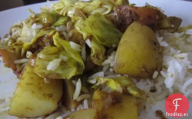 Ensalada de col Roja y Verde