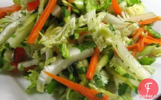 Ensalada de Napa de Verano Tailandesa